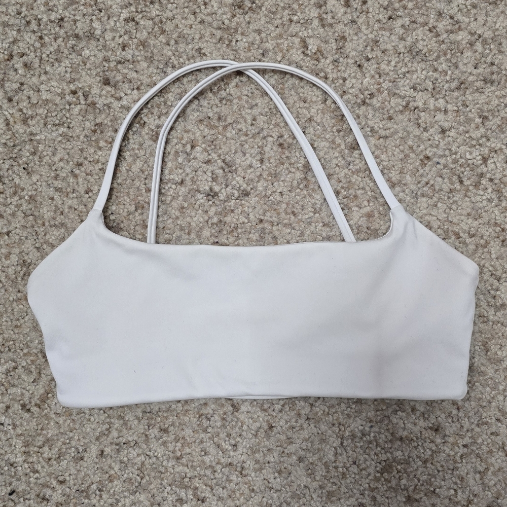 Crop Shop Boutique Serenity Laney Crop - White, size Small - Picture 3 of 6